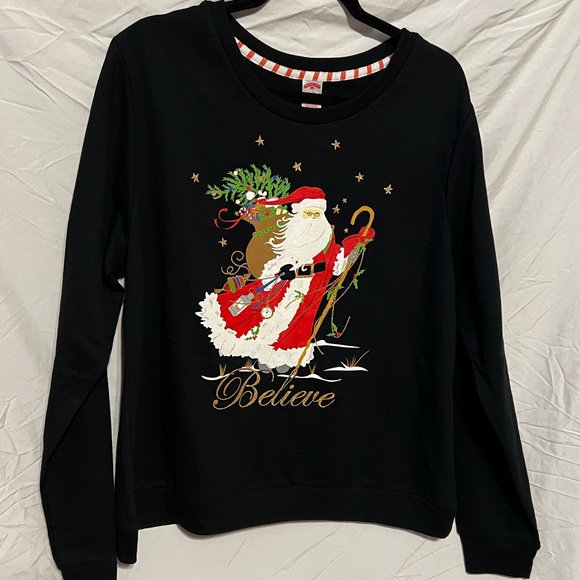 SOLD!!! XL 16/18 Santa Claus Sparkles BELIEVE Toy Sack Christmas Tree - Picture 14 of 14